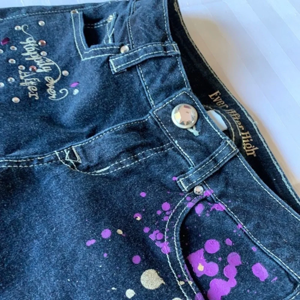 Justice Ever After High‎ Skinny Jeans Sz 10R